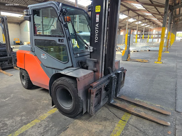 Toyota tonero 50 40-8fd45n diesel heftruck 2017 - afbeelding 22 van  25
