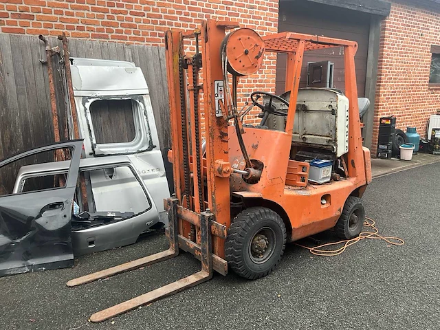 Toyota toyota benzine tegengewichtheftruck – benzine vorkheftruck – duplex mast - afbeelding 3 van  10