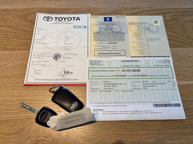 Toyota verso, 2014 - afbeelding 30 van  39