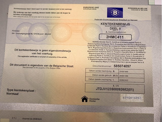 Toyota yaris - jtdjv123500082682 - 1999 - afbeelding 10 van  23