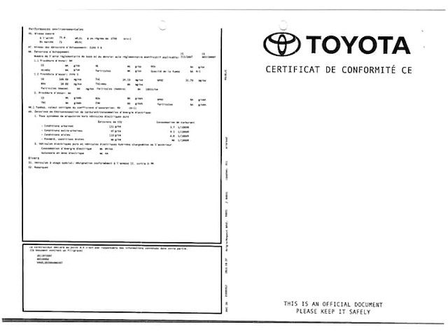 Toyota yaris auto (2011-94,079 km-vin:vnkkl3d300a006307) - afbeelding 15 van  22