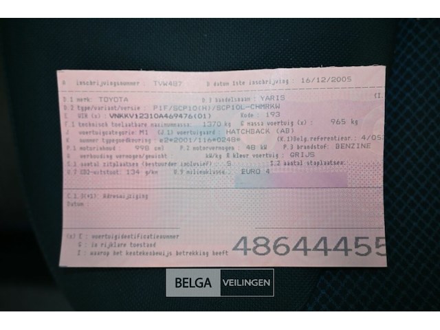 Toyota yaris personenwagen - afbeelding 10 van  15