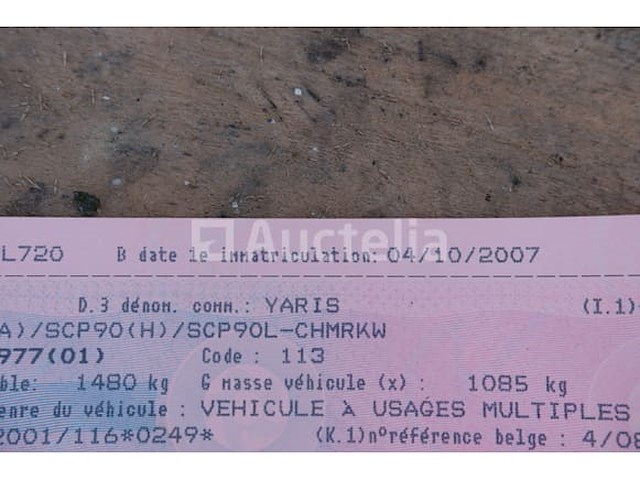 Toyota yaris politievoertuig (2007-159,315 km) - afbeelding 13 van  51