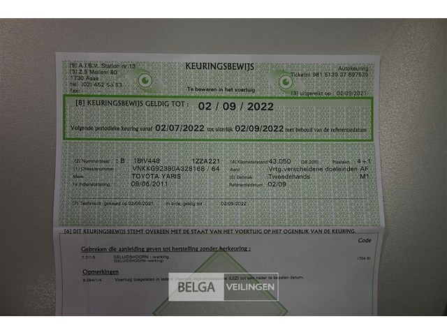 Toyota yaris - afbeelding 19 van  19