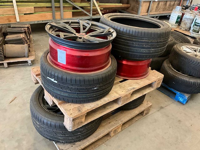 Toyotires proxes sport 2 lichtmetalen velgen met band (4x) - afbeelding 2 van  8