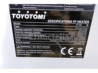 Toyotomi ff-95 kerosinekachel - afbeelding 6 van  6