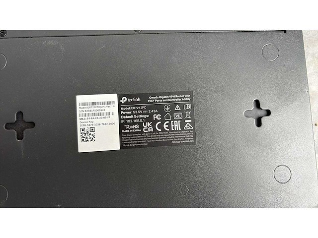 Tp link - er7212pc - computeronderdeel - afbeelding 4 van  5