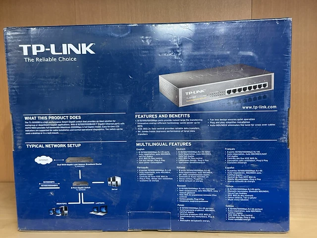 Tp link gigabit switch - afbeelding 2 van  2