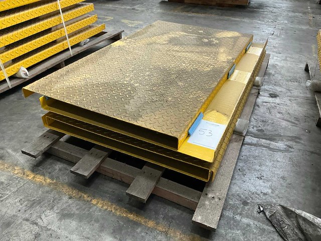 Traanplaat (4x) - afbeelding 1 van  1