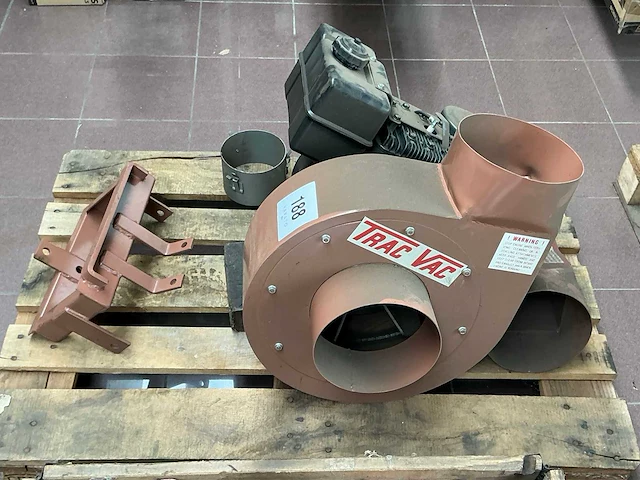 Trac vac afzuig-/blaasmotor - afbeelding 1 van  3