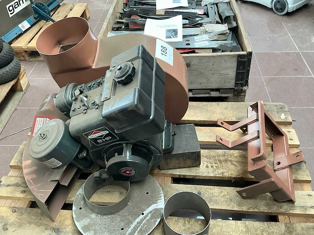 Trac vac afzuig-/blaasmotor - afbeelding 2 van  3