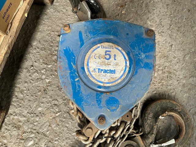 Tractel 5t kettingtakel - afbeelding 2 van  5