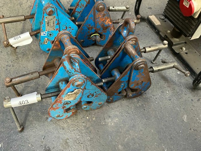 Tractel corso 2t platenklem (4x) - afbeelding 1 van  4