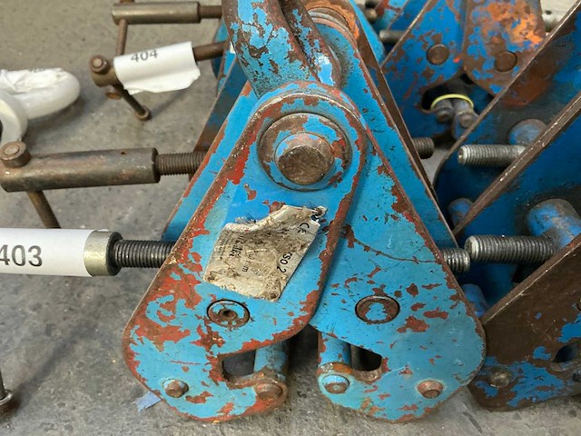 Tractel corso 2t platenklem (4x) - afbeelding 2 van  4