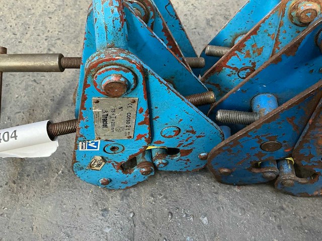 Tractel corso 2t platenklem (4x) - afbeelding 2 van  4