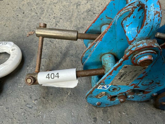 Tractel corso 2t platenklem (4x) - afbeelding 3 van  4