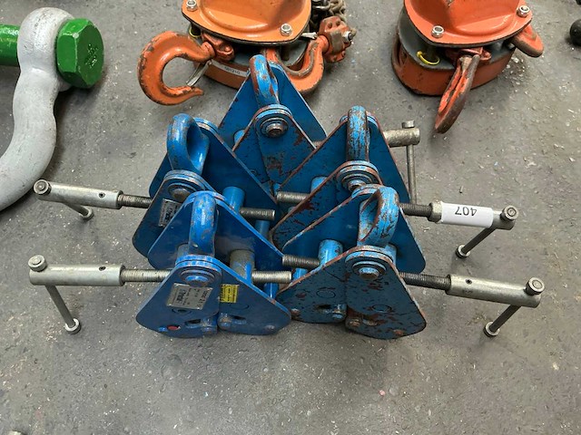 Tractel corso 2t platenklem (5x) - afbeelding 1 van  4