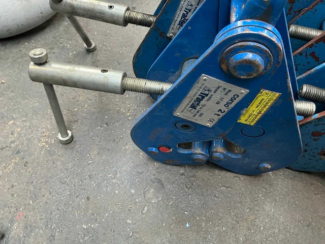 Tractel corso 2t platenklem (5x) - afbeelding 3 van  4