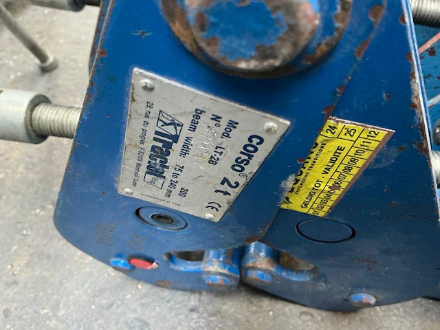 Tractel corso 2t platenklem (5x) - afbeelding 4 van  4