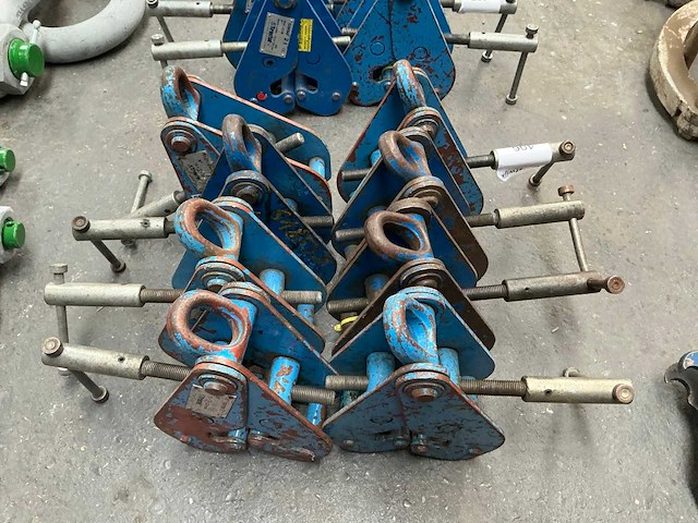 Tractel corso 2t platenklem (8x) - afbeelding 1 van  5