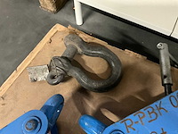 Tractel corso 3/5t. plaatklemmen (3x) en takels crosby - afbeelding 4 van  14