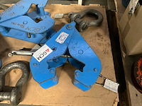 Tractel corso 3/5t. plaatklemmen (3x) en takels crosby - afbeelding 7 van  14