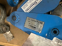 Tractel corso 3/5t. plaatklemmen (3x) en takels crosby - afbeelding 13 van  14