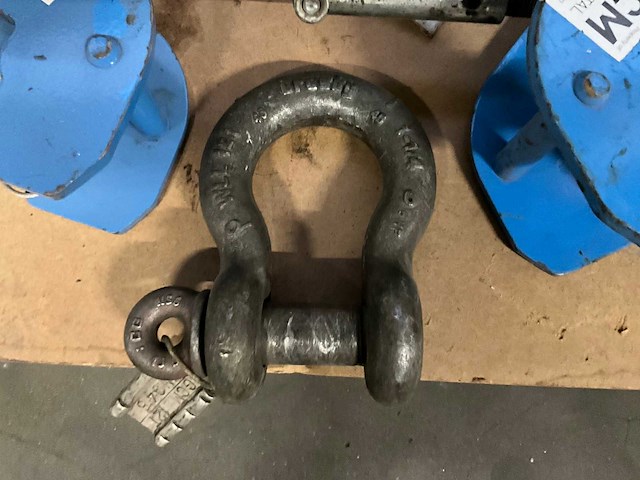 Tractel corso 3/5t. plaatklemmen (3x) en takels crosby - afbeelding 14 van  14