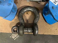 Tractel corso 3/5t. plaatklemmen (3x) en takels crosby - afbeelding 14 van  14