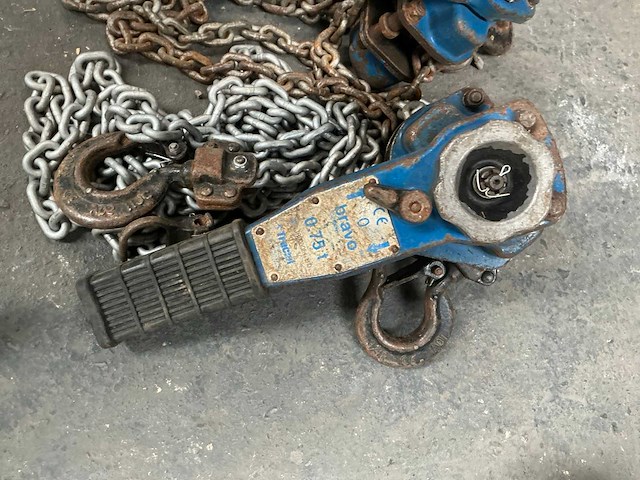 Tractel hefboom kettingtakel (2x) - afbeelding 4 van  5