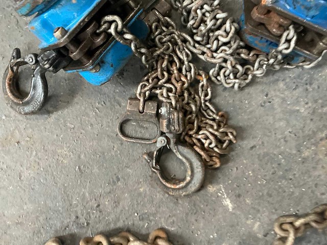 Tractel hefboom kettingtakel (2x) - afbeelding 2 van  5