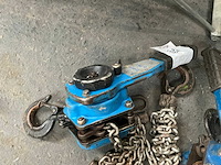 Tractel hefboom kettingtakel (2x) - afbeelding 3 van  5