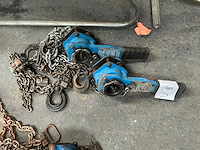 Tractel hefboom kettingtakel (2x) - afbeelding 1 van  4