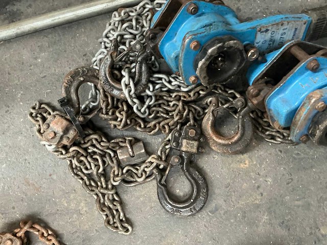 Tractel hefboom kettingtakel (2x) - afbeelding 2 van  4