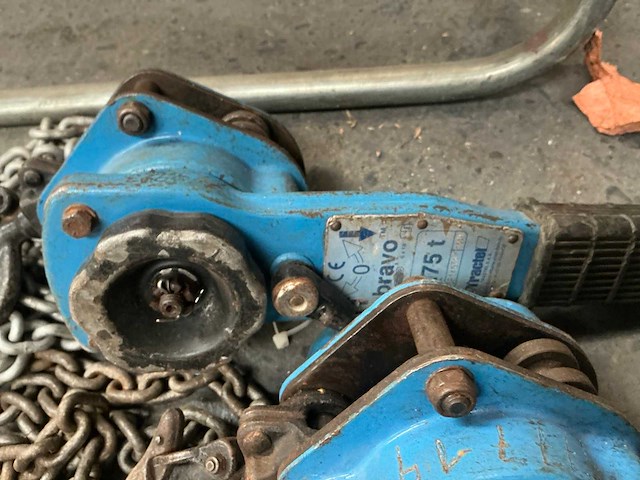 Tractel hefboom kettingtakel (2x) - afbeelding 4 van  4