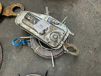 Tractel tu 8 staalkabel takel / tirfor - afbeelding 1 van  4