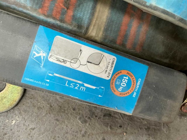 Tractel y- veiligheidslijn valbescherming (10x) - afbeelding 4 van  5