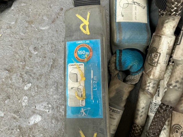 Tractel y- veiligheidslijn valbescherming (10x) - afbeelding 4 van  4