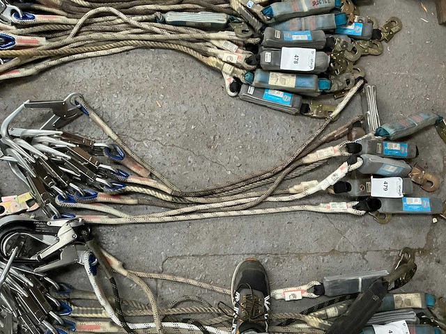 Tractel y- veiligheidslijn valbescherming (8x) - afbeelding 1 van  4