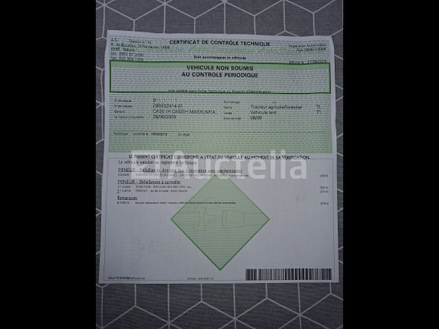 Tractor case ih 140 4wd (2009 - 9.318 uur) - afbeelding 3 van  27