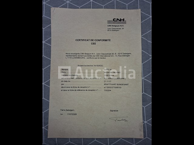 Tractor case ih 140 4wd (2009 - 9.318 uur) - afbeelding 7 van  27