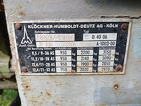 Tractor deutz d4006 - afbeelding 3 van  6