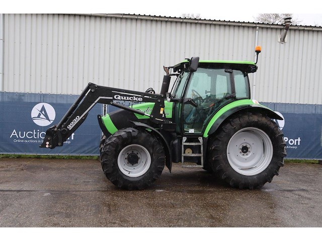Tractor deutz fahr agrotron k100 diesel 101pk 2008 met voorlader - afbeelding 1 van  1