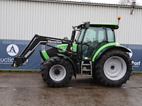 Tractor deutz fahr agrotron k100 diesel 101pk 2008 met voorlader - afbeelding 1 van  1