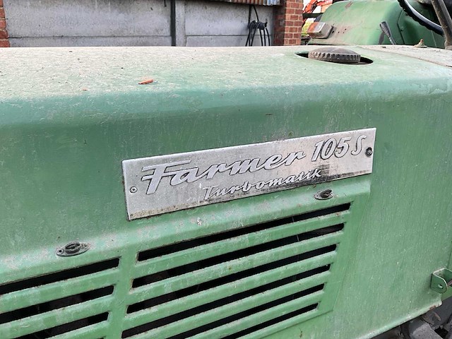 Tractor fent farmer 105s - afbeelding 31 van  34