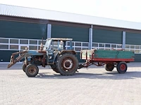 Tractor ford 5000 diesel 1970 met aanhangwagen