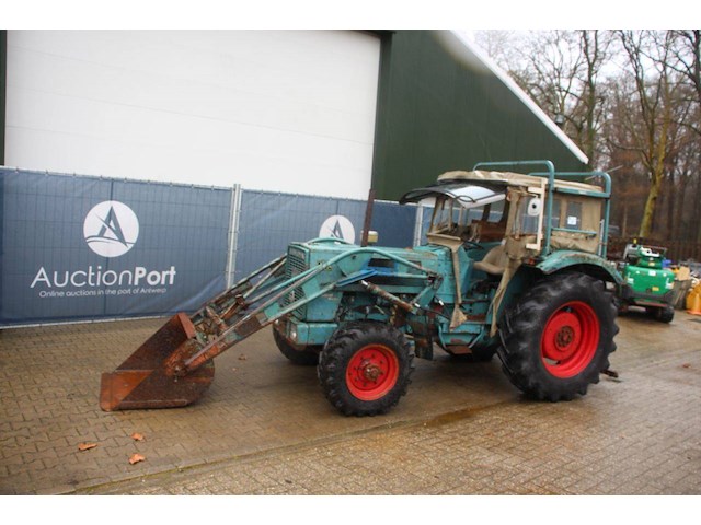 Tractor hanomag brillant 601 diesel 58pk met voorlader - afbeelding 1 van  1
