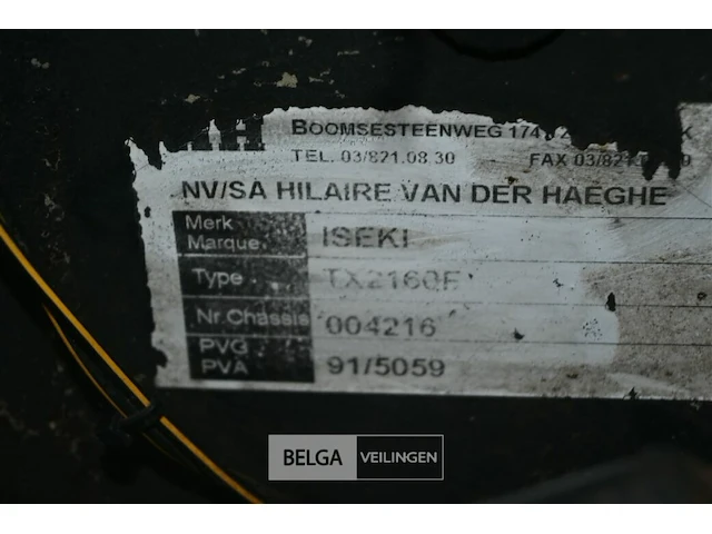 Tractor iseki - afbeelding 4 van  12