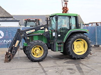 Tractor john deere 6100 diesel 106pk 2013 met voorlader - afbeelding 1 van  1