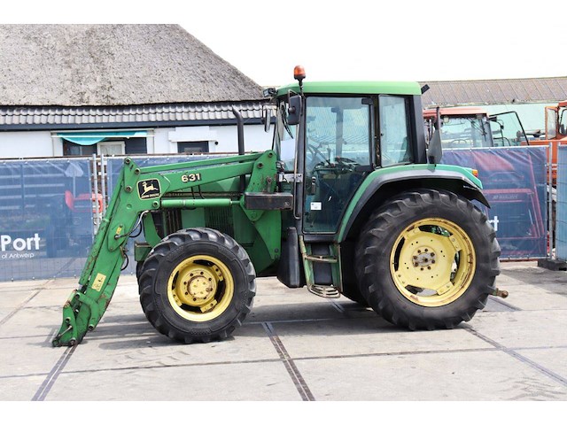 Tractor john deere 6100 diesel 75pk 1995 - afbeelding 1 van  1